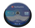 Verbatim BD-R SL 25GB 6 x 10 pakk Spindle 10 tk
