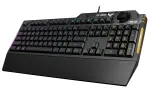 ASUS TUF Gaming K1 klaviatuur USB Must T&auml;issuuruses RGB LED