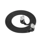 V&otilde;rgukaabel ACT DA5930 Cat6a U/FTP (STP) must 0,15 m RJ-45 pistikutega, kullatud kontaktidega