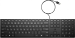 Juhtmega klaviatuur HP 320K WD L96909-031, &Uuml;hendkuningriigi paigutus