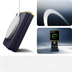 Kaitsev telefoni&uuml;mbris Spigen Nano Pop Mag Samsung Galaxy Z Flip 7 jaoks &mdash; Blueberry Navy, MagSafe-&uuml;hilduv