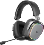 Rampage RETSU Wireless Over-Ear Gaming Headset Bluetooth 2.4G RGB Black