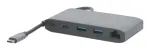 Mobilis USB-C dokijaam 8-in-1 100W PD HDMI 4K VGA Space Gray