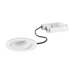 BRUMBERG 39379173 LED Spotlight Set BB35 Round White 830 Phase 7W 230V Swivel
