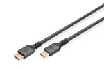 Digitus DisplayPort 2.1 &uuml;henduskaabel, 16K, 80 Gbps, 2 m, must
