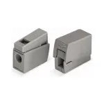 WAGO 224-101 1-juhiline 2-s&otilde;lmeline Push-in CAGE CLAMP klemmliist, 400 V, 24 A, 0,5-2,5 mm&sup2;, l&auml;bipaistev/hall