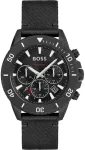 BOSS Skymaster meeste kronograafkell 1513940 43mm roostevaba teras sinine sihverplaat