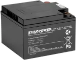 Europower AGM Aku EPS Series 12V 28Ah (8-12 aastat eluiga)
