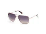 GUESS Meeste P&auml;ikeseprillid GU00167-6032W Must Raam Hallid L&auml;&auml;tsed 60/14/140 mm