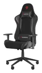 M&auml;ngutool GENESIS Nitro 440 G2, polsterdatud iste, kangas/tehisnahk, hall/must, max 120 kg, reguleeritav seljatugi ja 1D k&auml;etoed
