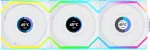 Lian Li UNI FAN SL Wireless LCD ARGB 120mm Valge 3-pakk