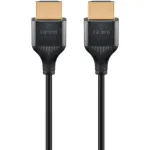 HDMI kaabel WENTRONIC 75294 &mdash; &Otilde;huke disain, toetab 4K 60Hz