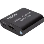 POWER PLANT CA914142 HDMI Capture Device 4K 30Hz USB 3.0
