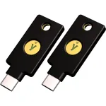 YubiKey 5C NFC turvav&otilde;ti (must/kuldne, 2-pakk)