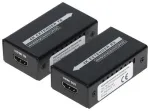 HDMI-pikendaja &uuml;le Etherneti 4K 60m Mini saatja-vastuv&otilde;tja komplekt