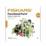 Fiskars Functional Form 24-osaline s&ouml;&ouml;giriistade komplekt, matt roostevaba teras