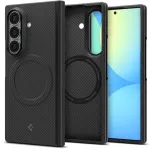 Spigen AirSkin Aramid MagSafe &uuml;mbris Samsung Galaxy Z Fold 8 Ultra jaoks - matt must