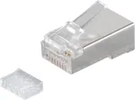 SHIVERPEAKS S/CONN maximum connectivity Cat.6a varjestatud RJ45 modulaarpistik, 8P8C, kullatud 50&micro; kontaktid, sisestusabivahendiga (72061-R)