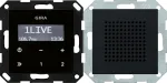 Gira 2280005 s&uuml;vispaigaldatav FM RDS-raadio integreeritud k&otilde;lariga