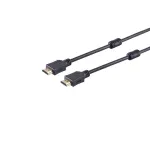 S CONN MAXIMUM CONNECTIVITY 77478-15-FERRIT HDMI-kaabel, HDMI A pistik &ndash; HDMI A pistik, kullatud kontaktid, ferriit, Full HD, Ultra HD, 3D, HEAC, 15 m