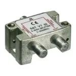 Wentronic Goobay 2-suunaline SAT jaotur 5-2500 MHz F-t&uuml;&uuml;p (67001)