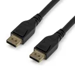 StarTech.com 10 ft (3 m) VESA-sertifitseeritud DisplayPort 1.4 kaabel, 8K 60 Hz HBR3 HDR, UHD DisplayPort-DisplayPort monitorijuhe, Ultra HD 4K 120 Hz DP 1.4 videokaabel M/M DP-pistik