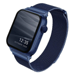 UNIQ Dante roostevabast terasest rihm Apple Watch 4/5/6/7/SE 40/41 mm jaoks, marine blue