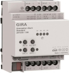 Gira h&auml;mardusajam 201500, 4-kanaliline, DIN-liinile paigaldatav, Standard, KNX Secure