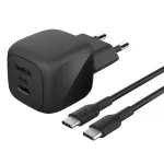 USB-C laadija Belkin BOOSTCHARGE 45W PD PPS &ndash; kompaktne 45W USB-C PD PPS toiteadapter