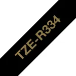 Brother TZE-R334 siltimislint Kuldne mustal