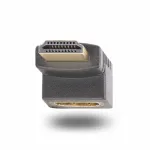StarTech.com allanurga HDMI 2.0 adapter, isane-emane, vertikaalne 90-kraadine nurga all HDMI-pordi s&auml;&auml;stja, 4K 60 Hz, kiire HDMI-pistiku pikendus, M/F