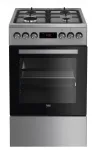 Gaasi-elektripliit BEKO FSM52330DX 5 p&otilde;letit 60 cm, energiaklass A