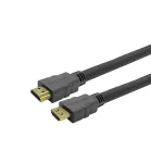 Vivolink PROHDMIHD1.5L PRO HDMI-kaabel lukustusnaeltega, HDMI 2.0, HDMI A-t&uuml;&uuml;p isane &ndash; isane, 18 Gbit/s, 3D, ARC, kullatud, 1,5 m, must