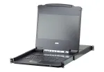 ATEN CL6708MW riiulikonsool 43,9 cm (17,3 tolli) 1920 x 1080 pikslit Metall, Plastik Must 1U