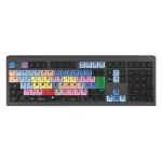 Logickeyboard LKB-MCOM4-A2M-UK Klaviatuur USB QWERTY Inglise Must (LKB-MCOM4-A2M-UK)
