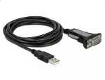 Delock adapter USB 2.0 A-t&uuml;&uuml;p &ndash; 1 x jadaliides RS-232 DB9, 3 m