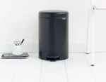 Brabantia 113741 Pr&uuml;gikast 12 l &Uuml;mmargune Must (11 37 41)