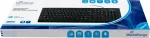 MEDIARANGE MROS101-FR - Standard - Juhtmega - USB - mehaaniline l&uuml;liti - AZERTY - Must