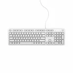 DELL juhtmega klaviatuur - KB216 - saksa (QWERTZ) - valge, t&auml;issuuruses (100%), juhtmega, USB, QWERTZ, valge