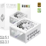 Gamemax toiteplokk, 80 PLUS, Gold | GS 850G WH | 850 W
