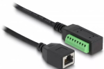 DeLOCK RJ45 kaabel Cat.5e pistikupesa terminaliploki adapterile 21,5 cm