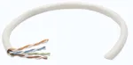 Intellinet Network Bulk Cat6 kaabel, 23 AWG, t&auml;istraat, 305 m, hall, vask, U/UTP, karp