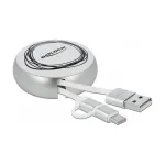 Sisset&otilde;mmatav kaabel DeLOCK USB 2.0 2-in-1 Type-A &ndash; Micro-B ja USB-C&trade;