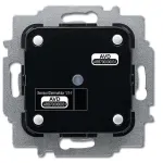 Elektriajam Busch-Jaeger 6212/1.1, 230 V, 80 W, must/h&otilde;bedane, 71&times;71&times;45 mm