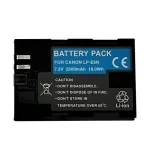 Laetav kaamera aku lisadigitaal LP-E6N 2400mAh, &uuml;hilduv asendus Canoni LP-E6N-le