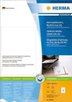 HERMA Premium - aadressisildid - paber - matt - p&uuml;sikleepuv - valge - 105 x 148 mm 800 silt(i) (800 lehte x 1) (8689)