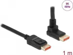 DisplayPort kaabel DeLOCK 87054 8K 60Hz 1m nurk