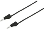 VOLTCRAFT Test Lead [Pistik 4 mm - Pistik 4 mm] 0.75 m Must MSB-300 (MSB-300-0.75-SW)