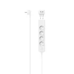 Hama 00223191 pikendusjuhe, 5 pistikupesaga, USB-C adapteriga