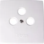 Seinaplaat Televes 544302 Valge